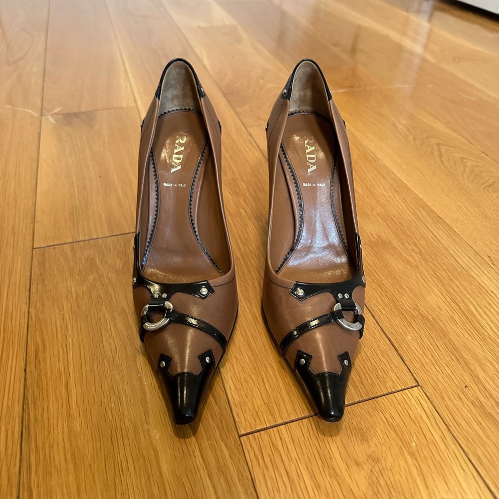 Vintage Prada Heels - Picture 1 of 8